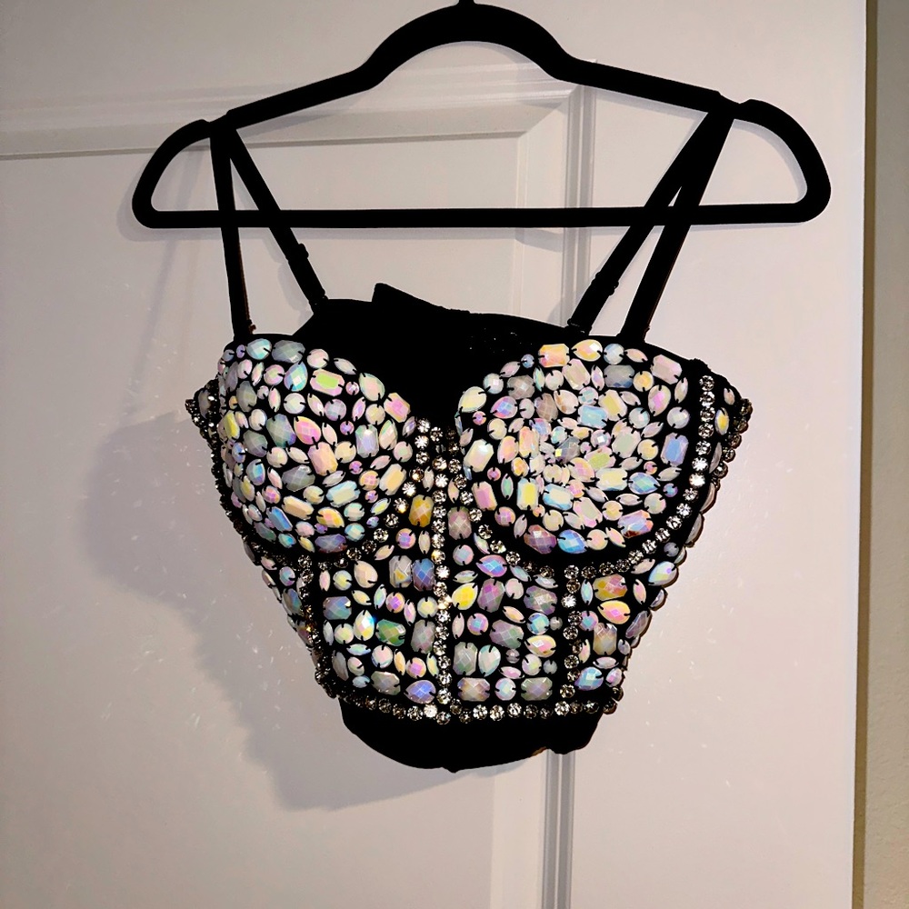 Rhinestone Corset
